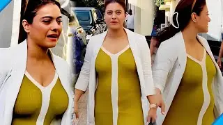 Kajol Devgan Spotted Flaunting her Huge Figure At Bholaa Screening #kajoldevgn #kajoldevgandaughter