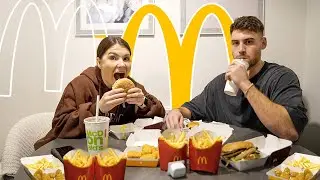 McDonald&rsquo;s Mukbang | BABY NAMES?? NEW HOUSE?? Fab & Ell