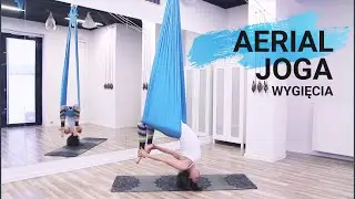 Aerial joga - WYGIĘCIA i otwieranie klatki piersiowej, 20 min, poziom open