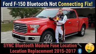 Ford F-150 Bluetooth Not Connecting Fix! [SYNC Module Reboot] Fuse Location (15-17)