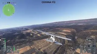 Crashing A Cessna 172 After The Engine Fails #aviation #crash #cessna172 #msfs2024 #trending #plane