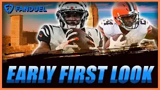 WEEK 1 FANDUEL EARLY FIRST LOOK LINEUP | FANTASY FOOTBALL 2023