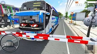 BUS PARIWISATA SEJAHTERA MENUNGGU KERETA MELINTAS TUJUAN MALIOBORO | GAME SIMULATOR