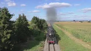 Rübendampf 2021: Ausfahrt 58 311 + 44 546 Dürrenzimmern