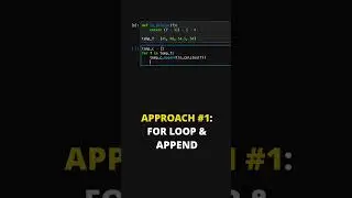 ELEGANT for loops via list comprehensions!? 
