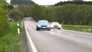3.0 Z4 vs. 125i vs. M135i / Burnout