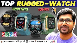 [TOP 3]🔥Best Rugged Smartwatch In India 2025 🛡️Best Rugged Smartwatch Under ₹2000 - ₹3000🔥