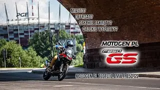 Na bogato z BMW F 850 GS 2020! Test średniego adventure od Motogen.pl [opinia, recenzja, wrażenia]