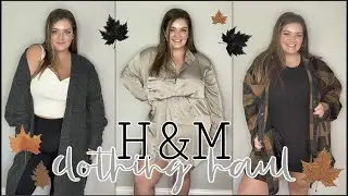 H&M CLOTHING HAUL | PLUS SIZE TRY- ON | SIZE 16 | FIRST IMPRESSIONS!