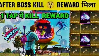 How To Kill Boss In Free Fire || FF SPOOKY TREASURES EVENT || Free fire New Event || puzzle key ff 🔑