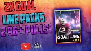 Opening 2 Goal Line packs! 2 96+ PULLS!