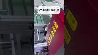 One pass single pass UV Inkjet printer digital printer printing #machine #digitalprinter #printing