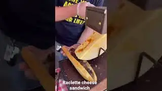 Raclette cheese sandwich