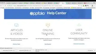 how to find appfolio training videos