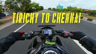 Trichy to Chennai | Hot climate ☀️ | Z900  200+ 💨| Tamil motovlog | TGT