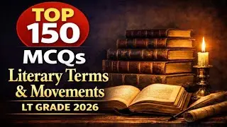 Literary Terms & Movements MCQ | English Literature Exam Prep | LT Grade 2026 @TheLitLane 