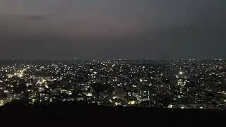 Maula Ali hills 🥰 #hyderabad #maulaali #maulaalihills#nightview #night #friends 