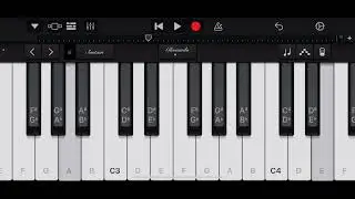 How to play Interstellar on garageband ￼