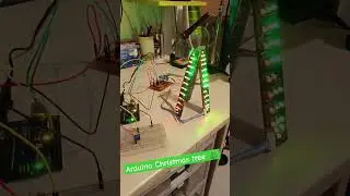 Arduino Christmas tree 🎄 #arduino #arduino_projects #arduinobasics #diy