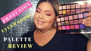Profusion Eyeshadow  Palette review (first impression)