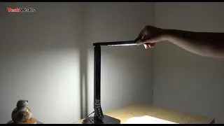 Coocheer 15W Eye-care Dimmable LED Desk Lamp Unboxing & Testing