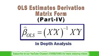 Vectors and Matrices Differentiation: Mastering Calculus for Multivariable Functions (Part 4/6)