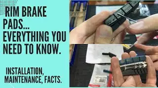 How to fit rim brake pads. Plus other useful information you need to know!