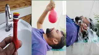 Crazy Trick With 5 Layer Balloon #shorts