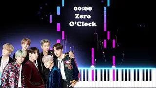 BTS - 00.00 (Zero O&rsquo;Clock) Piano Cover Tutorial