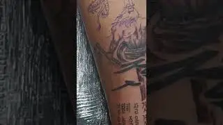 samurai tattoo on arm II