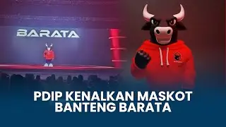 Resmi Diluncurkan di HUT ke 53 PDIP, Barata Jadi Maskot dengan Misi Bersama Rakyat