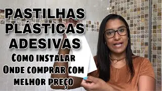 COMO COLOCAR PASTILHA ADESIVA NO BANHEIRO DA FORMA CORRETA PASTILHAS PLÁSTICAS #pastilhaadesiva2022