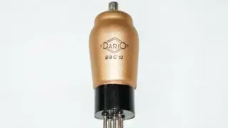 Unboxing A Dario BBC12 Double Diode Triode Vacuum Tube  #UnboxingVintageElectronicComponents