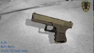 Glock-18 Sand Dune - Skin Wear Preview