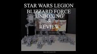 THE EMPIRE STRIKES BACK - sw legion empire blizzard force unboxing