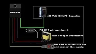 Power supply repairing by using universal module.#ProHack