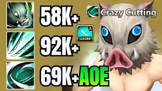 10 Minutes Of CRAZY Light Inosuke Hashibira - (Summoners War)
