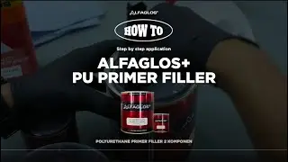 Cara Aplikasi Alfaglos+ PU Primer Filler | Alfaglos Indonesia