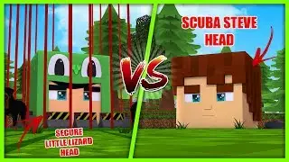MOST SECURE BASE CHALLENGE -LITTLE LIZARD HEAD! w/ Scuba Steve