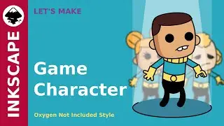 Inkscape Tutorial: Game Character [Oxygen Not Included Style]