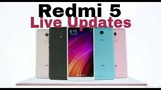 Xiaomi Redmi 5 Live | Launch With Full Story | Best Price & Smartphone