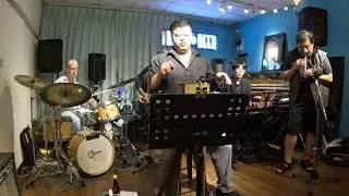 When It Rains (Brad Mehldau) on theremin and slide flute