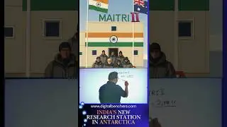 🇮🇳 India&rsquo;s New Research Station in Antarctica 🌏 | Scientific Breakthrough Explained  #shortsfeed