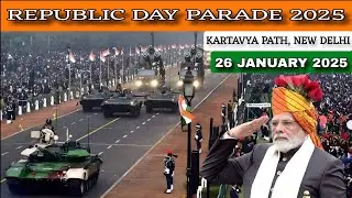 26 January Parade Live: गणतंत्र दिवस | Republic Day 2025 Celebration from Kartavya Path | PM Modi