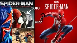 Evolution of spiderman games (2010- 22)