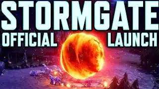 NEW* RTS GAME: STORMGATE - Official Launch Day & Tournament!