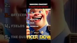 Ranking CRAZIEST AI Disney Movie Trailers