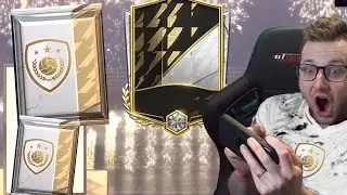 I Opened 22 Icon Exchange Packs to Try and Pack Zidane!! FIFA Mobile 22 - 100 Million in Icon Packs!