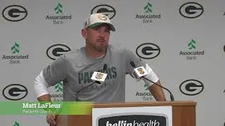 Matt LaFleur on the growth of Packers quarterback Jordan Love, evident in preseason game vs Patriots