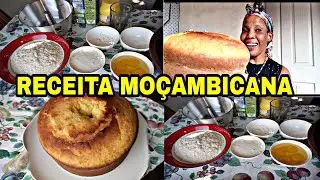 BOLO SIMPLES DE TRIGO RECEITA MOÇAMBICANA AFRICA//OLHA COMO FICOU